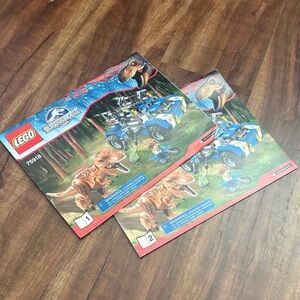 LEGO Jurassic World Dino Chase instructions